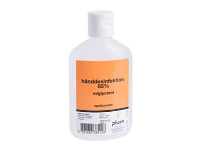 Håndsprit 120ml. 85%m/glycerol